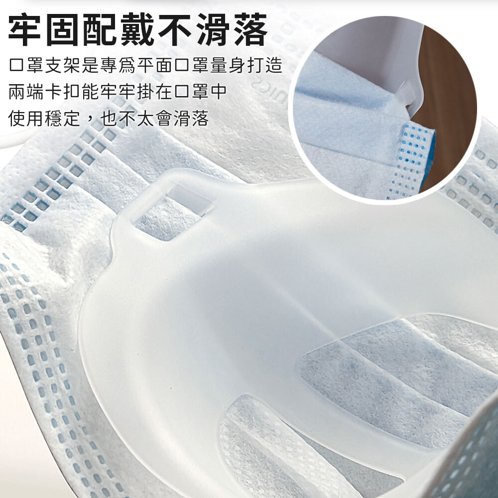 一次性口罩不貼臉支架神器-支架是可清潔多次使用