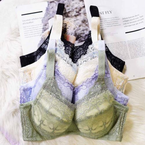 Large-cup large-size girl-adjustable underwear