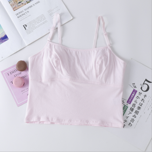 女童發育期純棉內衣防凸點