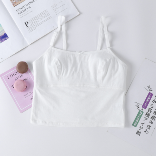 女童發育期純棉內衣防凸點