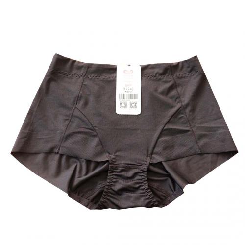 Confident full coverage plain seamless functional underwear matching underwear