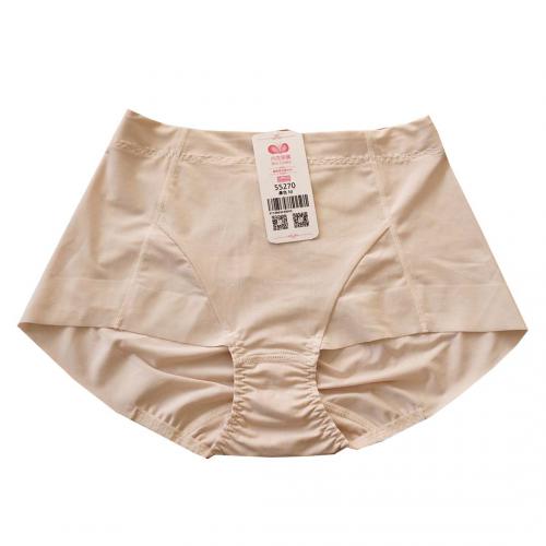 Confident full coverage plain seamless functional underwear matching underwear