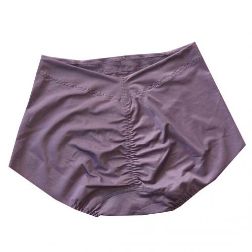 Confident full coverage plain seamless functional underwear matching underwear