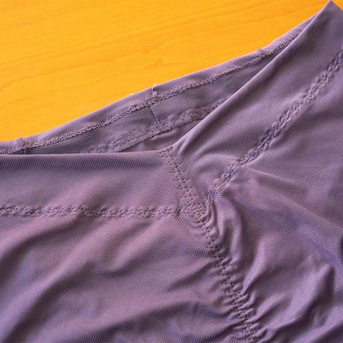 Confident full coverage plain seamless functional underwear matching underwear