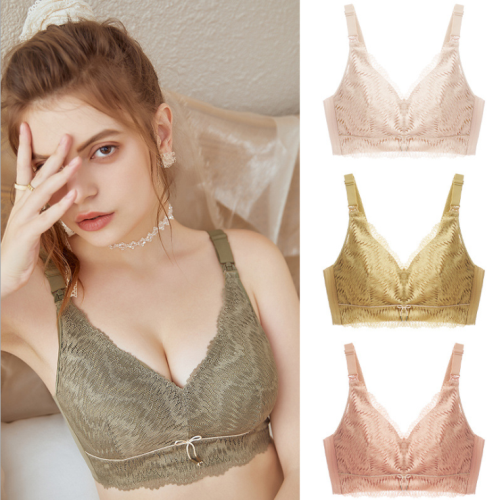 輕盈舒適透氣蜂窩杯罩無鋼圈上開扣哺孕內衣