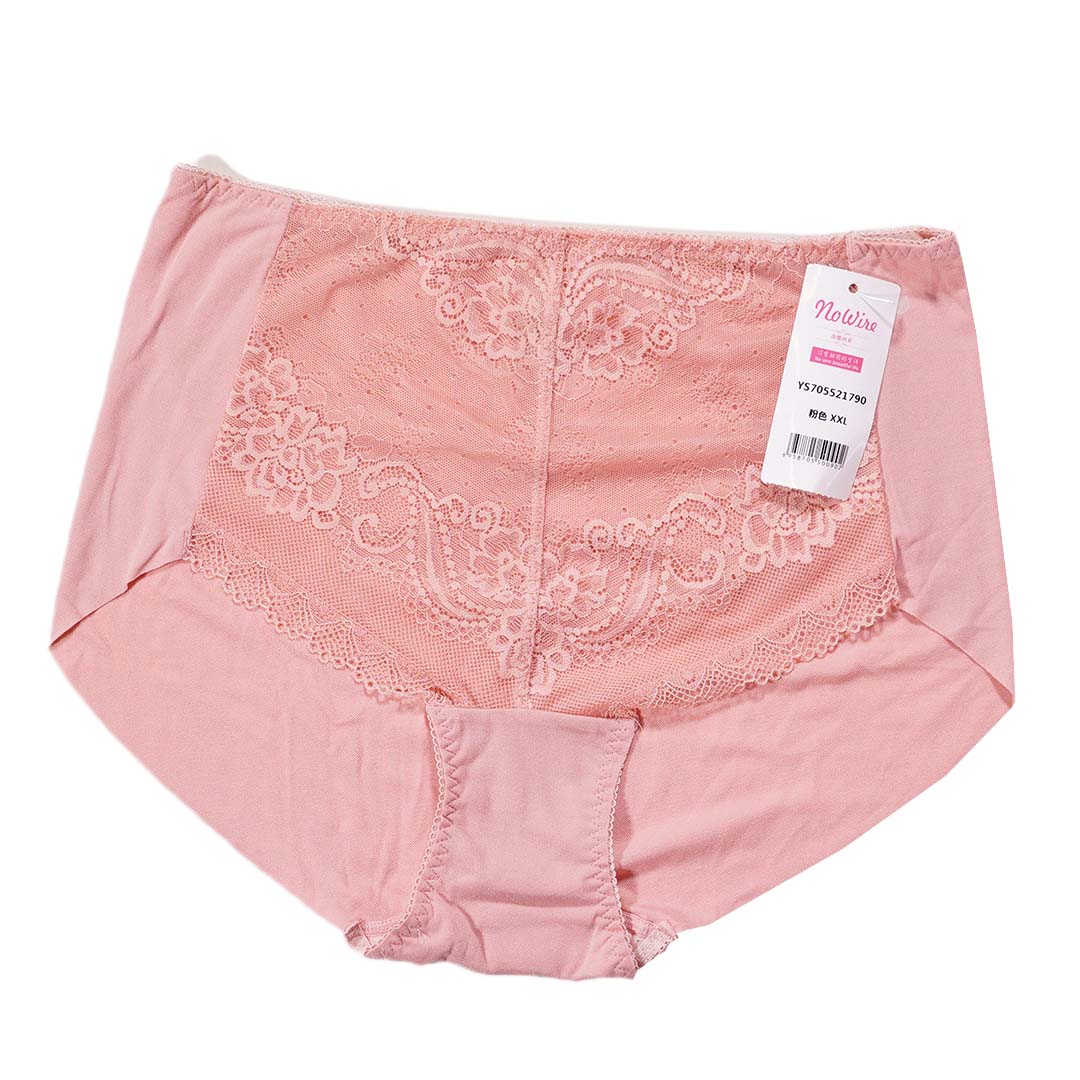 韓式無束縛性感蕾絲無痕無鋼圈背心內衣 配套內褲