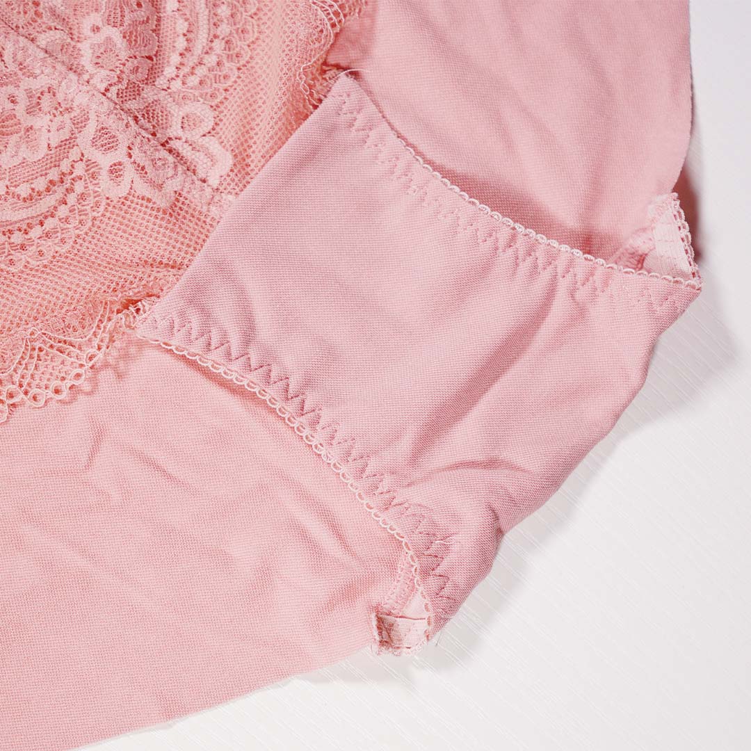 韓式無束縛性感蕾絲無痕無鋼圈背心內衣 配套內褲