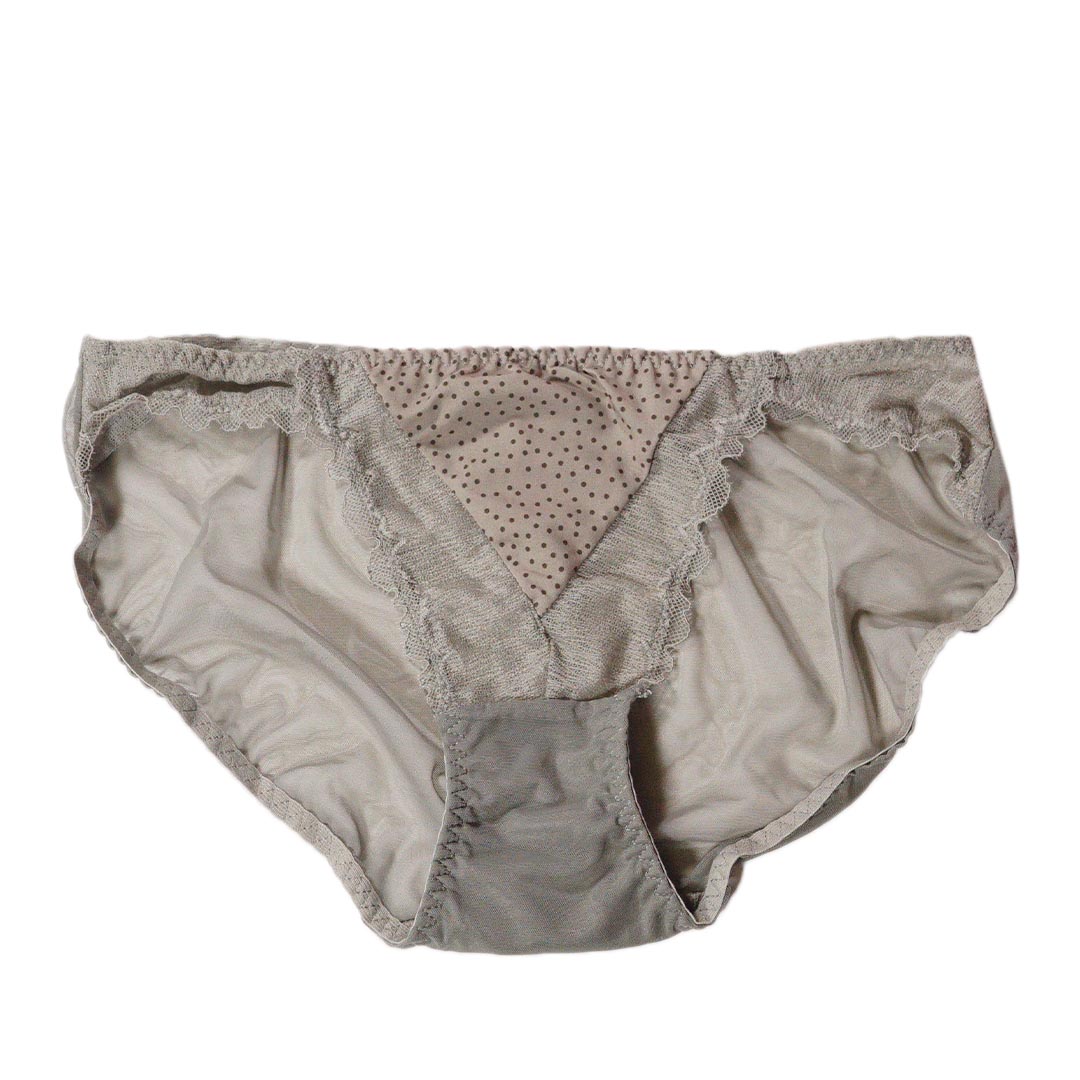 法式性感蕾絲小波點三角杯薄款聚攏無痕內衣 配套褲仔