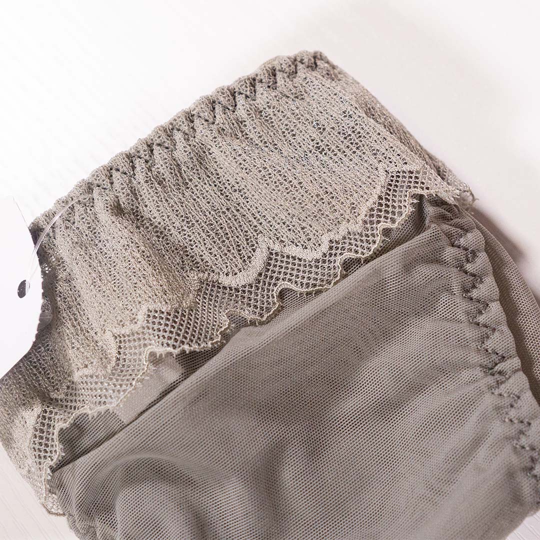 夏季性感網紗蕾絲小胸薄杯聚攏上托無鋼圈內衣 配套褲仔