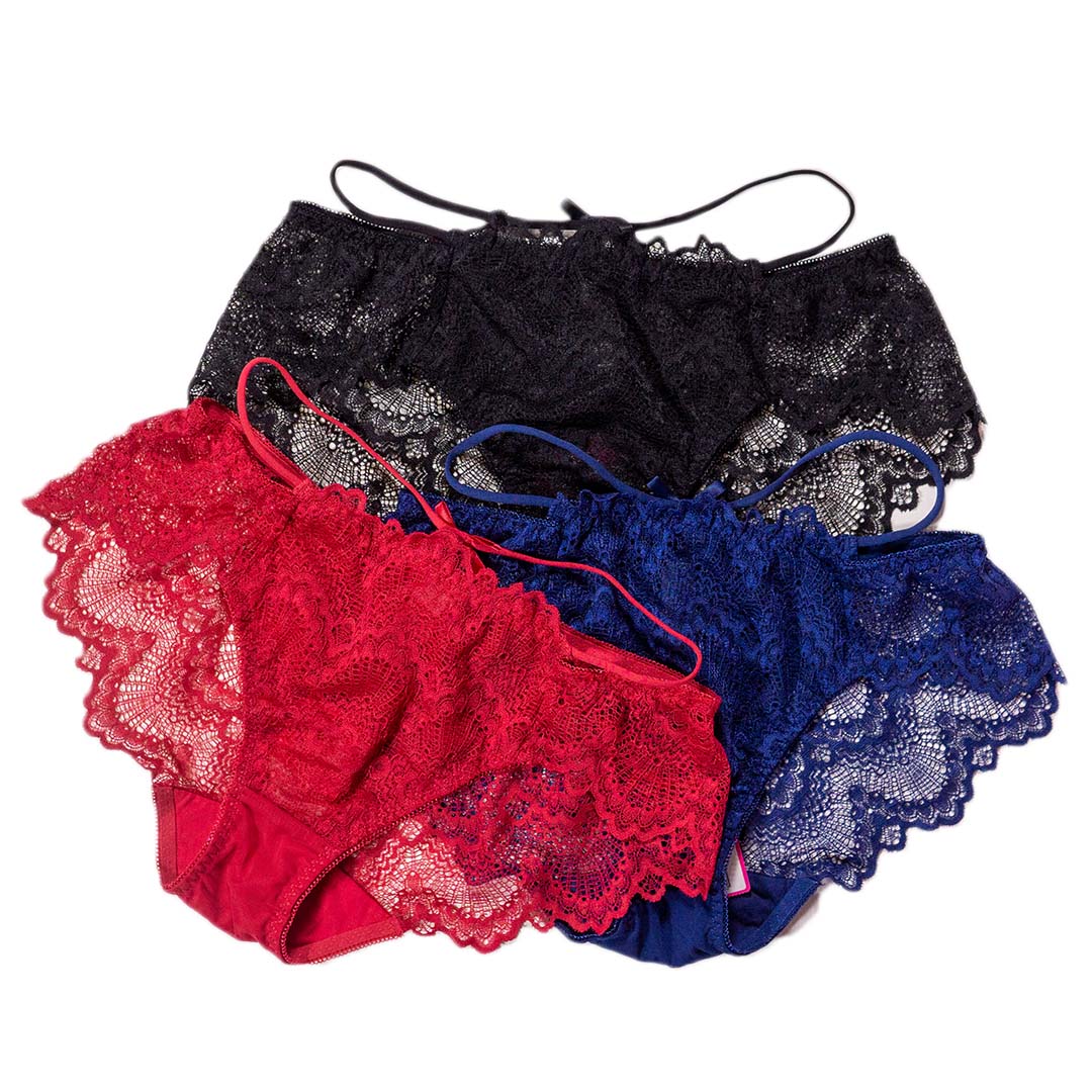 舒適超包覆無鋼圈美型蕾絲內衣（65-90 A-H)配套褲仔