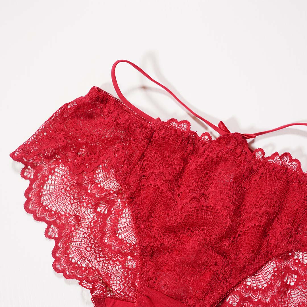 舒適超包覆無鋼圈美型蕾絲內衣（65-90 A-H)配套褲仔