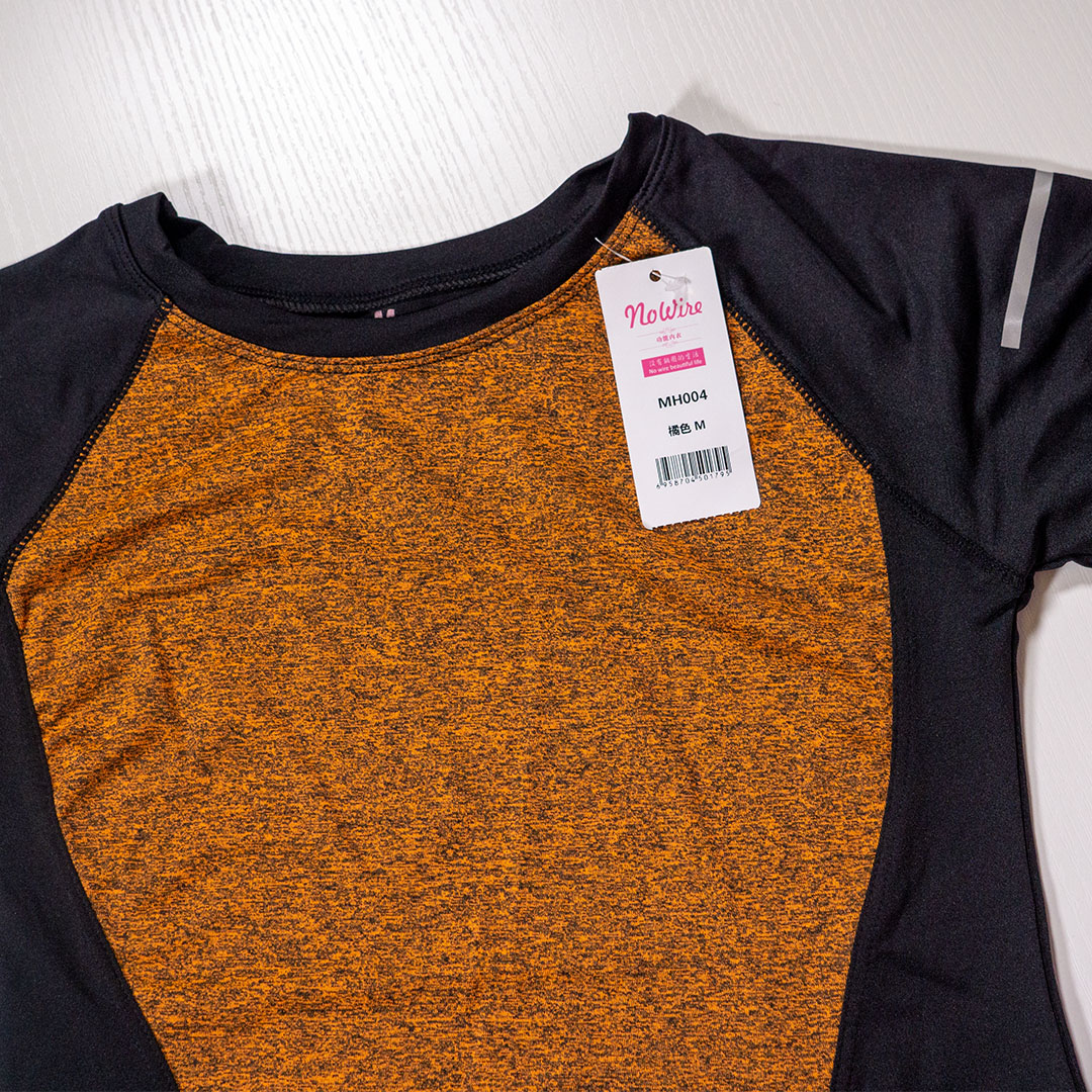 夏季修身速乾休閒健身瑜伽運動短袖衣