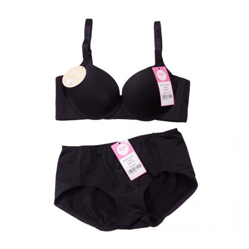Underwire bra with smooth and soft steel ring and refreshing internal airflow design