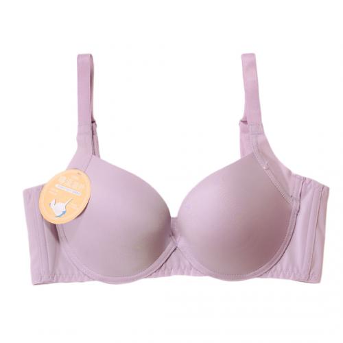 Underwire bra with smooth and soft steel ring and refreshing internal airflow design