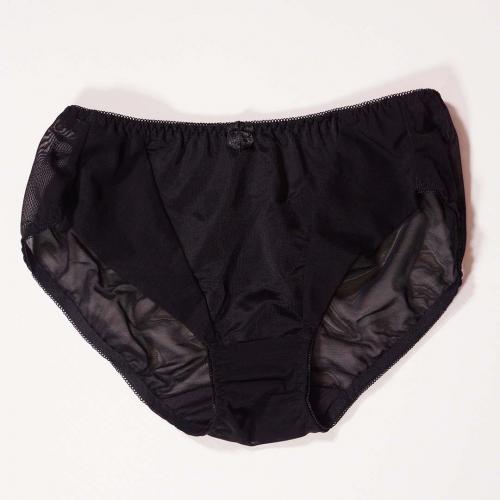 Host's recommendation! Three-piece Tote No-Ring Wide Shoulder Strap Seamless Lightweight Sculpture Underwear (Skinny Black Three-Piece Set)