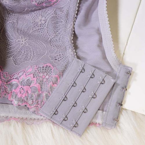 9610 Purple - Lycra Adjustable Bra