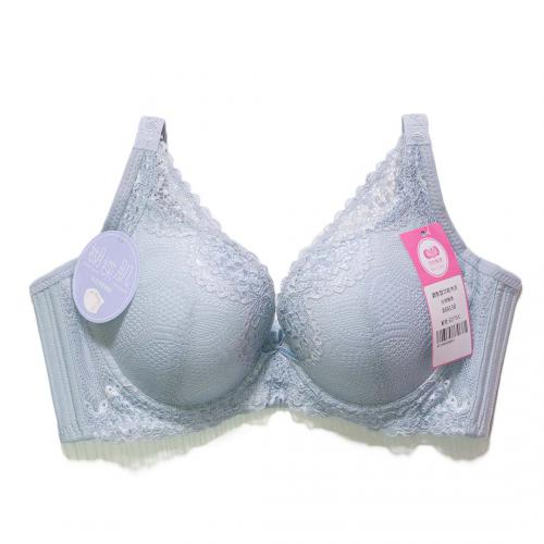 The latest solid-color collection features a bra with breast adjustment function - specially designed to address small breasts and correct the butterfly-shaped posture. - Soft Wire