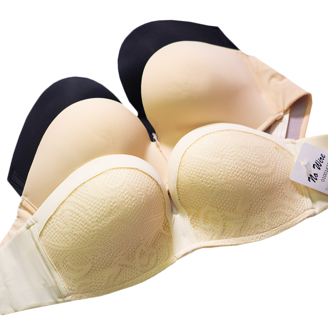 防滑無肩帶無鋼圈薄款半杯隱形聚攏,平口防滑無鋼圈爆乳內衣