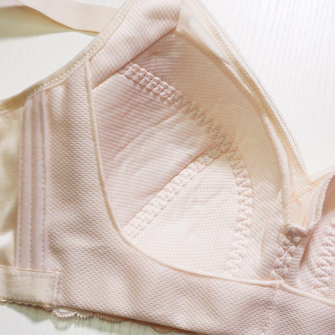 不跌肩帶BRA-柔軟直立棉舒適呵護大碼薄棉杯抹胸式無鋼圈内衣