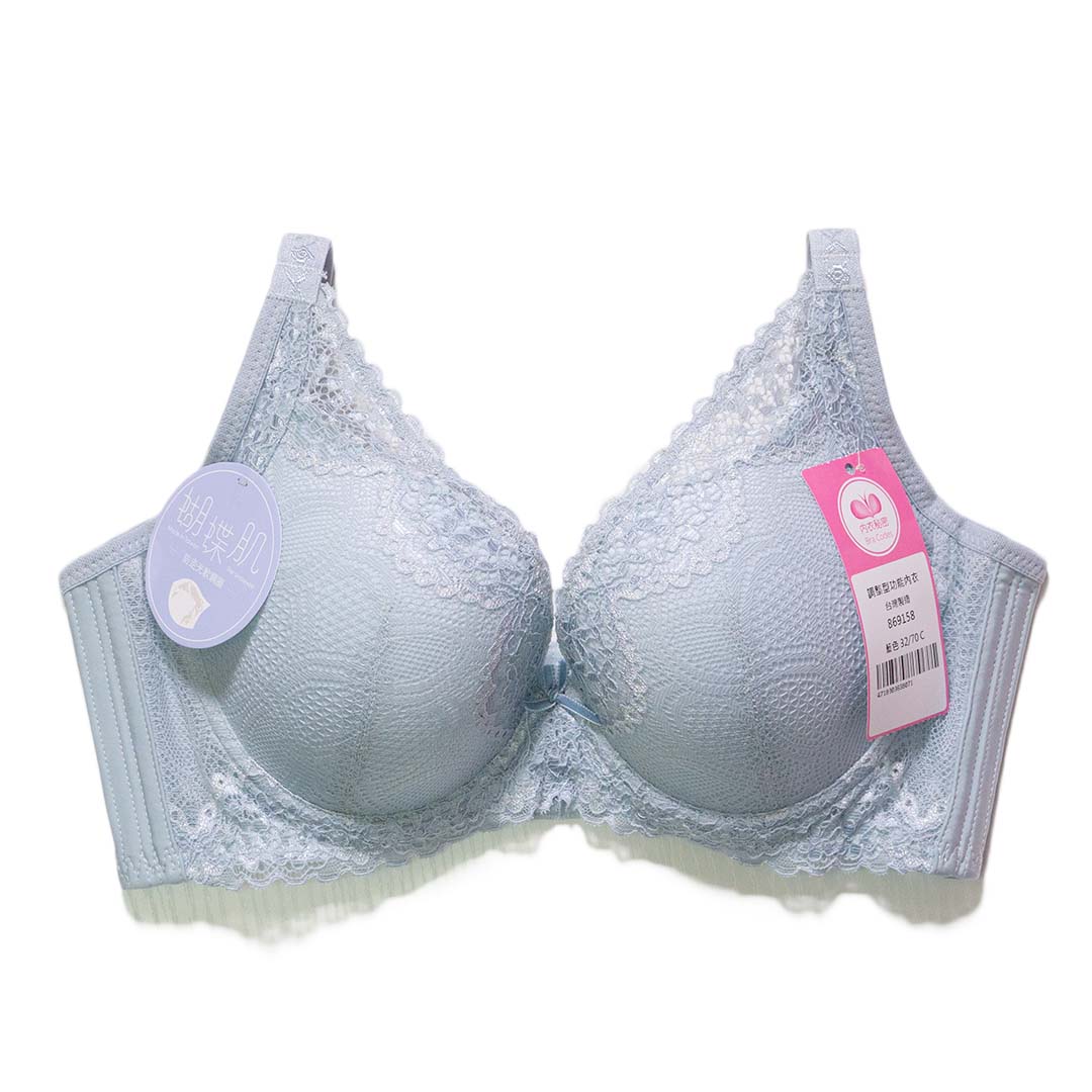 最新純色時代一著就有胸調整型內衣-專治小胸 蝴蝶肌位矯正型內衣