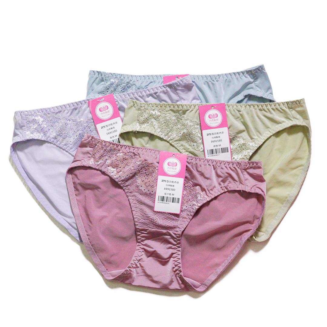 最新純色時代一著就有胸調整型內衣 配褲