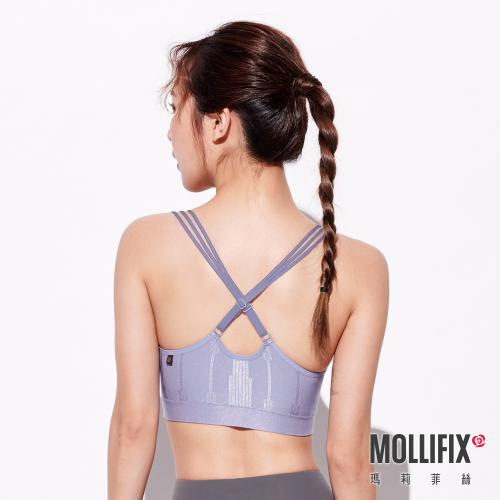 【MOLLIFIX】A++ 微光三弦美背浮托BRA 