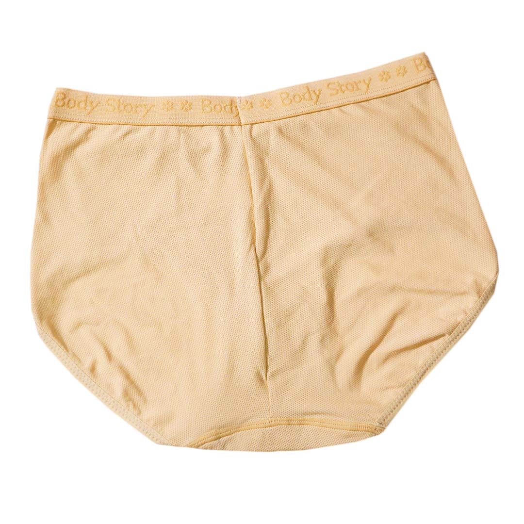 涼感奈米吸濕排汗纖維平口內褲