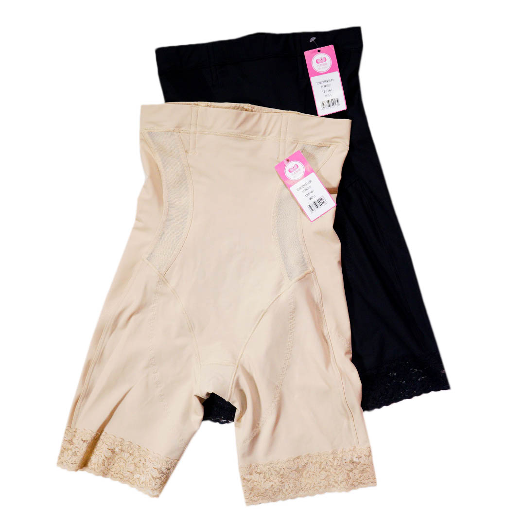 塑身高腰五分褲