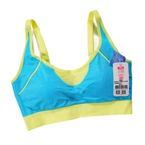 輕柔時分 舒適後交叉肩帶可調運動內衣