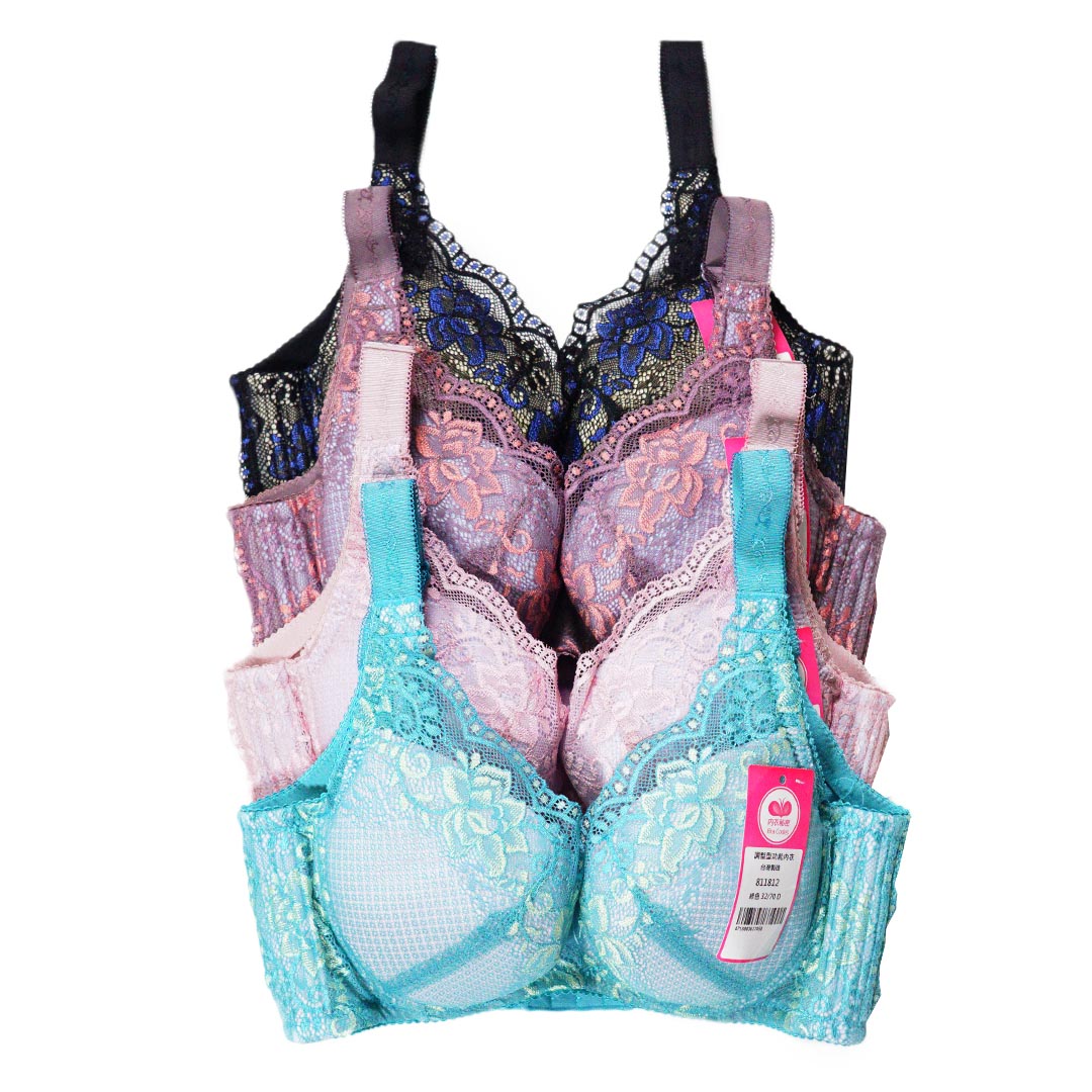 減壓寬肩帶全罩杯高調整型內衣