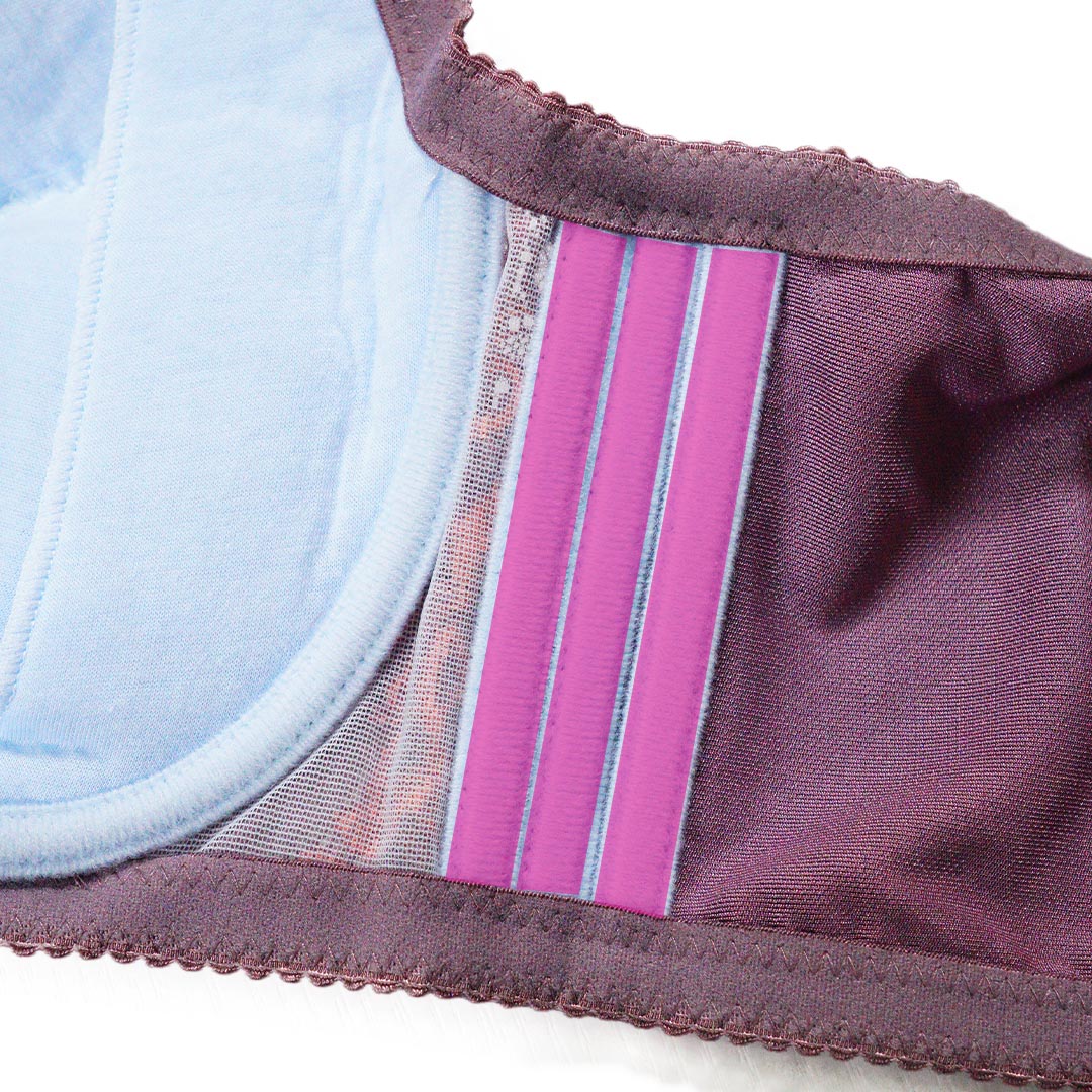 減壓寬肩帶全罩杯高調整型內衣