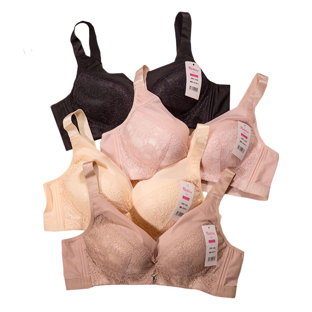 大碼薄款胸大顯小聚攏無痕内衣