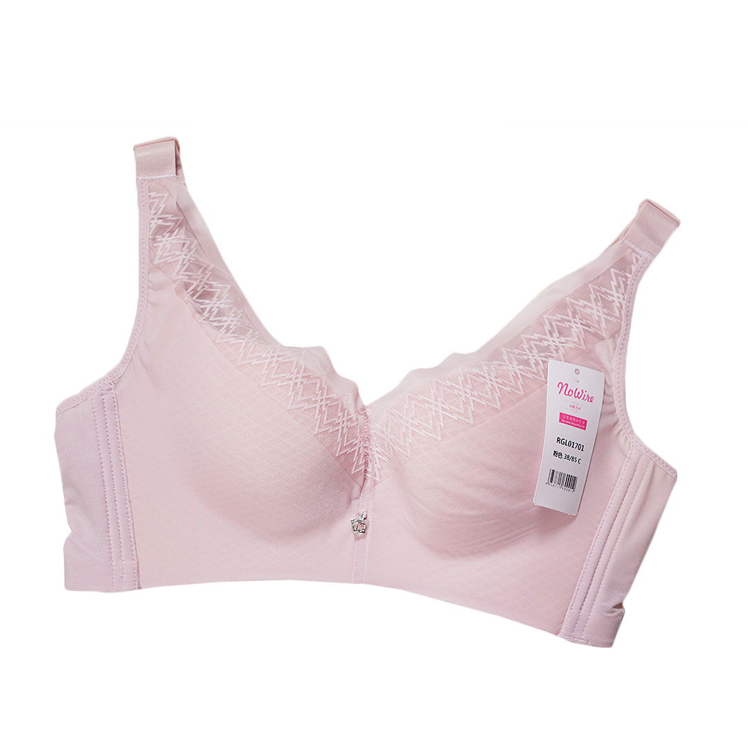 超薄C杯全透氣空調杯大胸顯小收副乳改善外擴防下垂調整型舒適無痕内衣