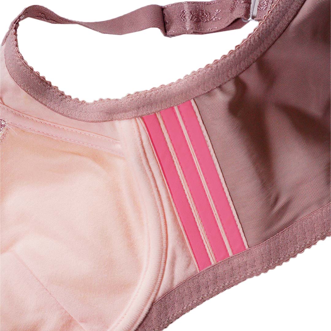 花語系列，蕾絲高機能內衣 立體杯(厚杯)A-C CUP     專業養脂術系列