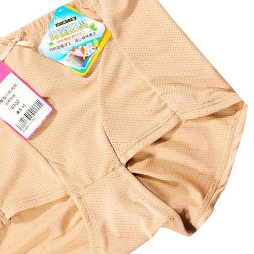Mid waist breathable hip hugging underwear