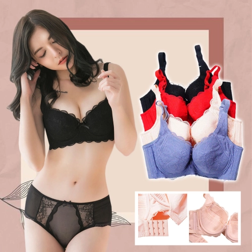 【C-D尺碼MIT】塑出好型胸器、副乳消失機能透氣機能內衣 專業養脂術系列 - 鋼圈