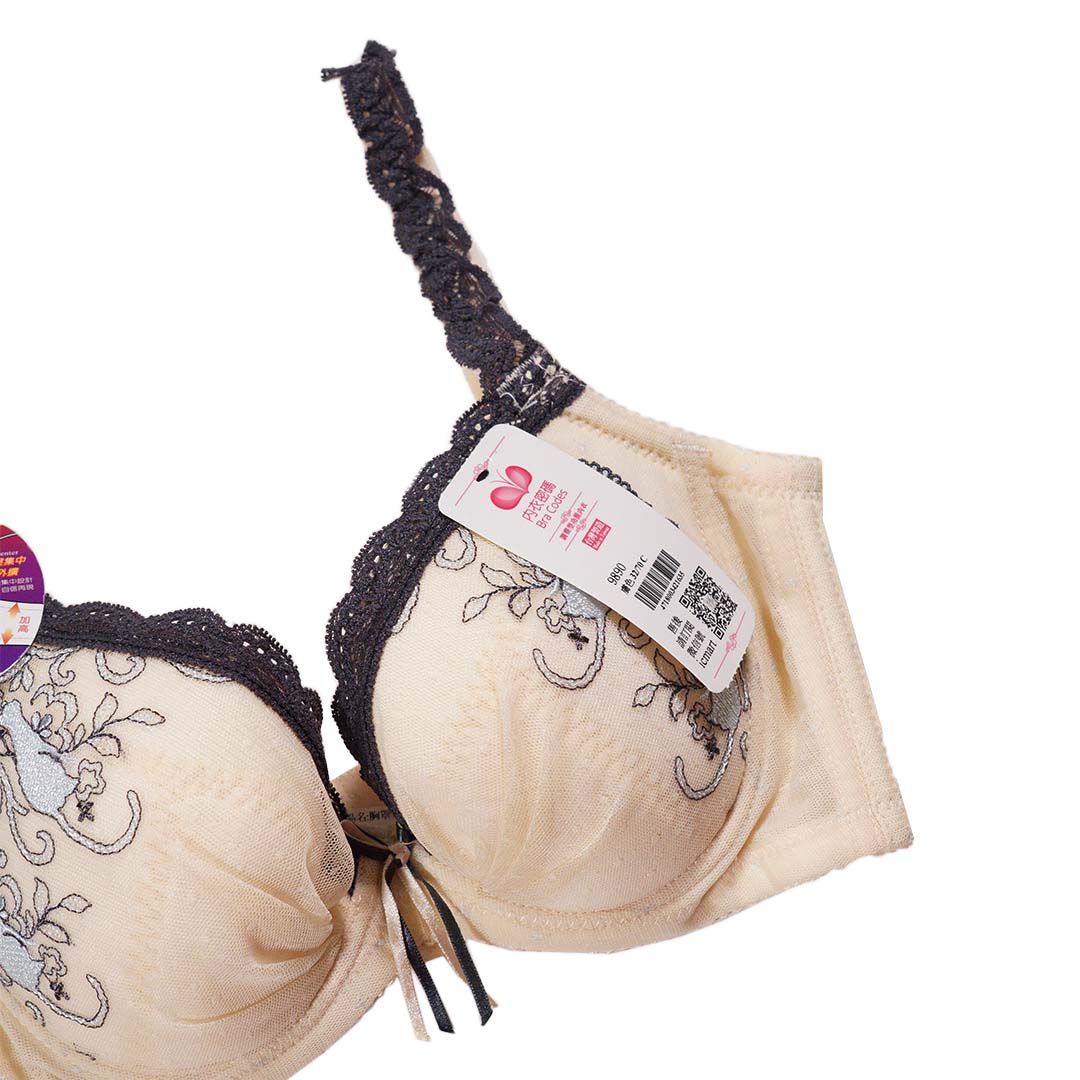 CAT日系貓咪刺繡調整型內衣