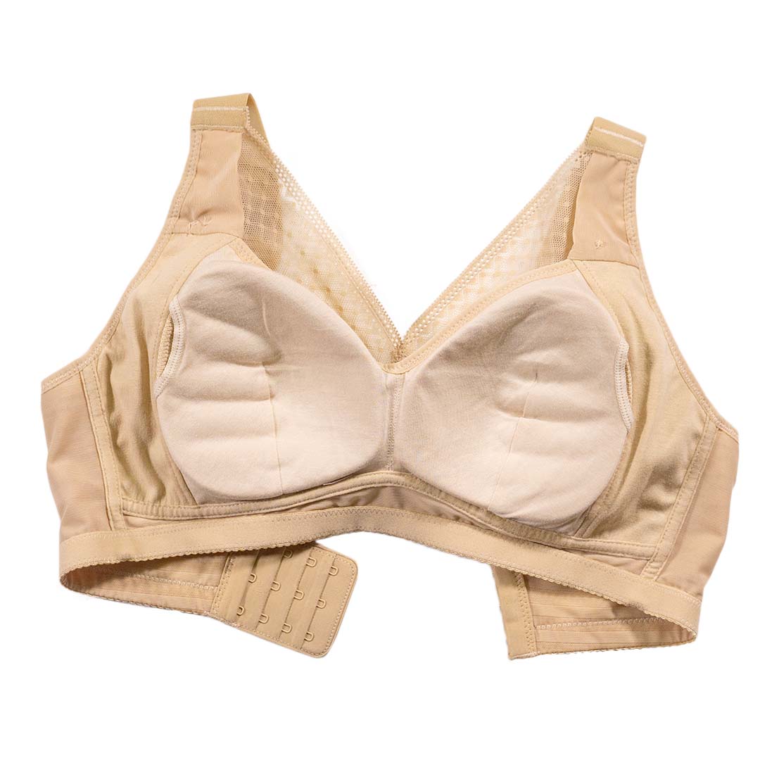 【無鋼圈大尺碼】寬肩帶大包覆修副乳無鋼圈內衣