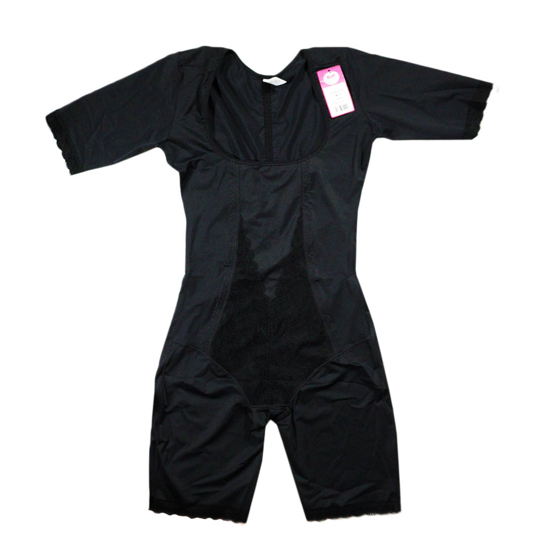 重點收腹美體塑身衣修手臂中袖款