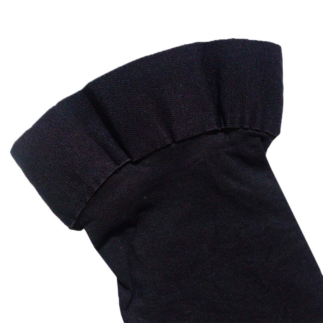 280D 矽膠粒防滑防靜脈曲張大腿襪 黑色