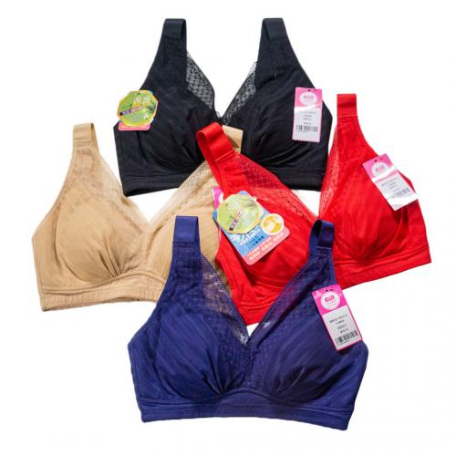 【No Steel Ring, Large Size】Wide shoulder strap, fully covered, adjustable false breasts, no steel ring underwear