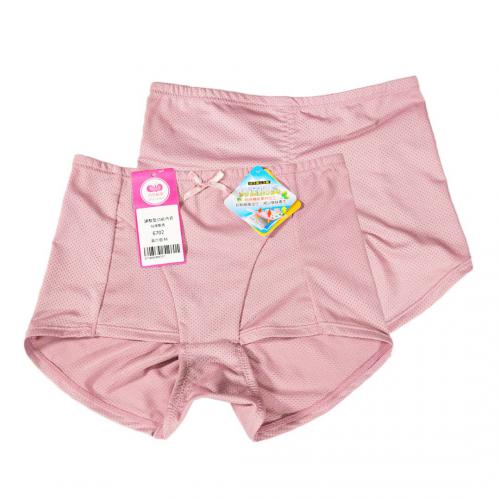 Mid waist breathable hip hugging underwear