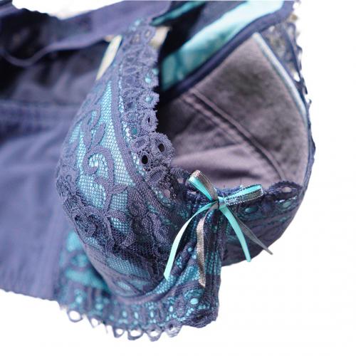 Large cup soft罩 cup soft steel ring adjustable underwear