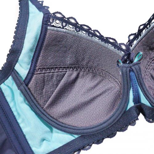 Large cup soft罩 cup soft steel ring adjustable underwear