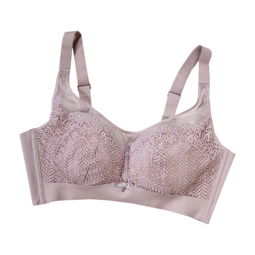 紫荊超薄透氣乳膠無鋼圈內衣 - 無鋼圈