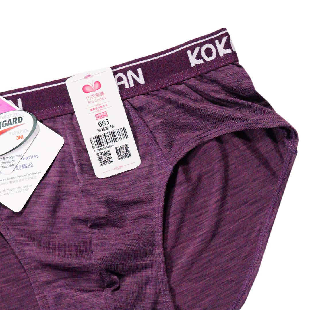 雲彩紗納米高科技-吸濕排汗抗菌 三角內褲