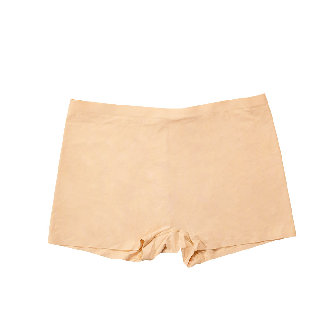 PZ1506 冰絲無痕純棉襠防走光平角安全打底褲