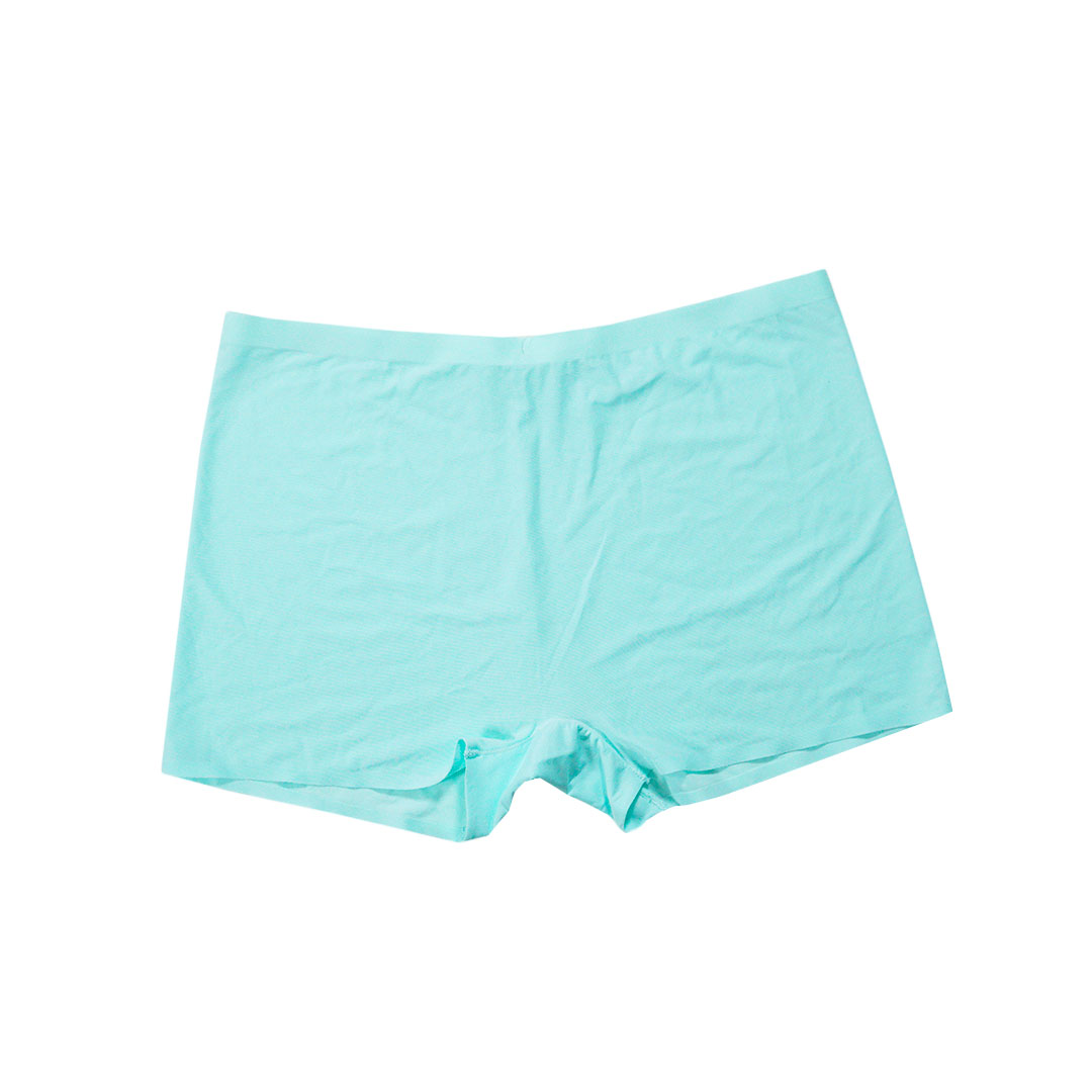 PZ1506 冰絲無痕純棉襠防走光平角安全打底褲