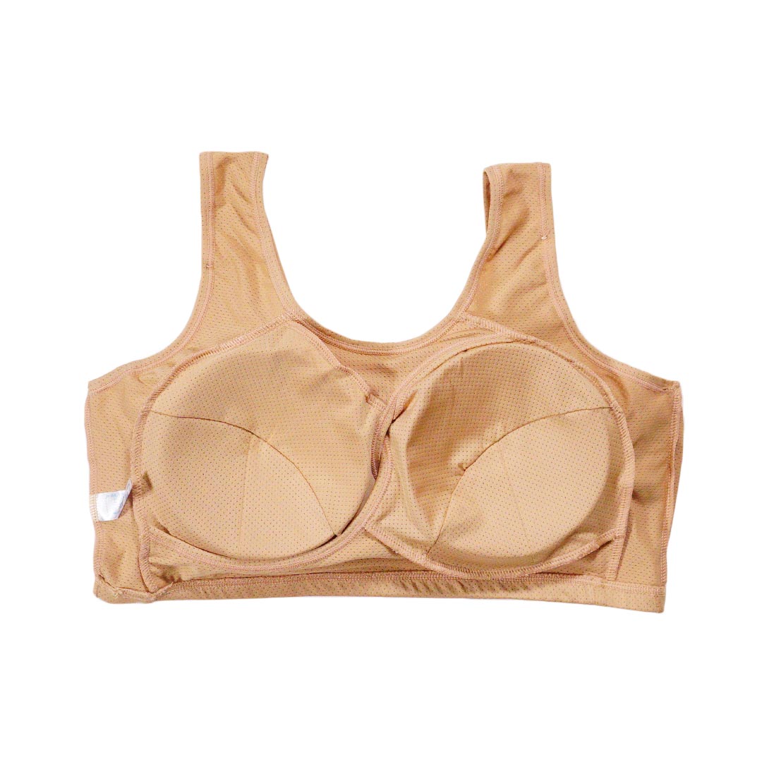 無鋼圈蜂巢透氣乾爽舒眠家居睡眠內衣