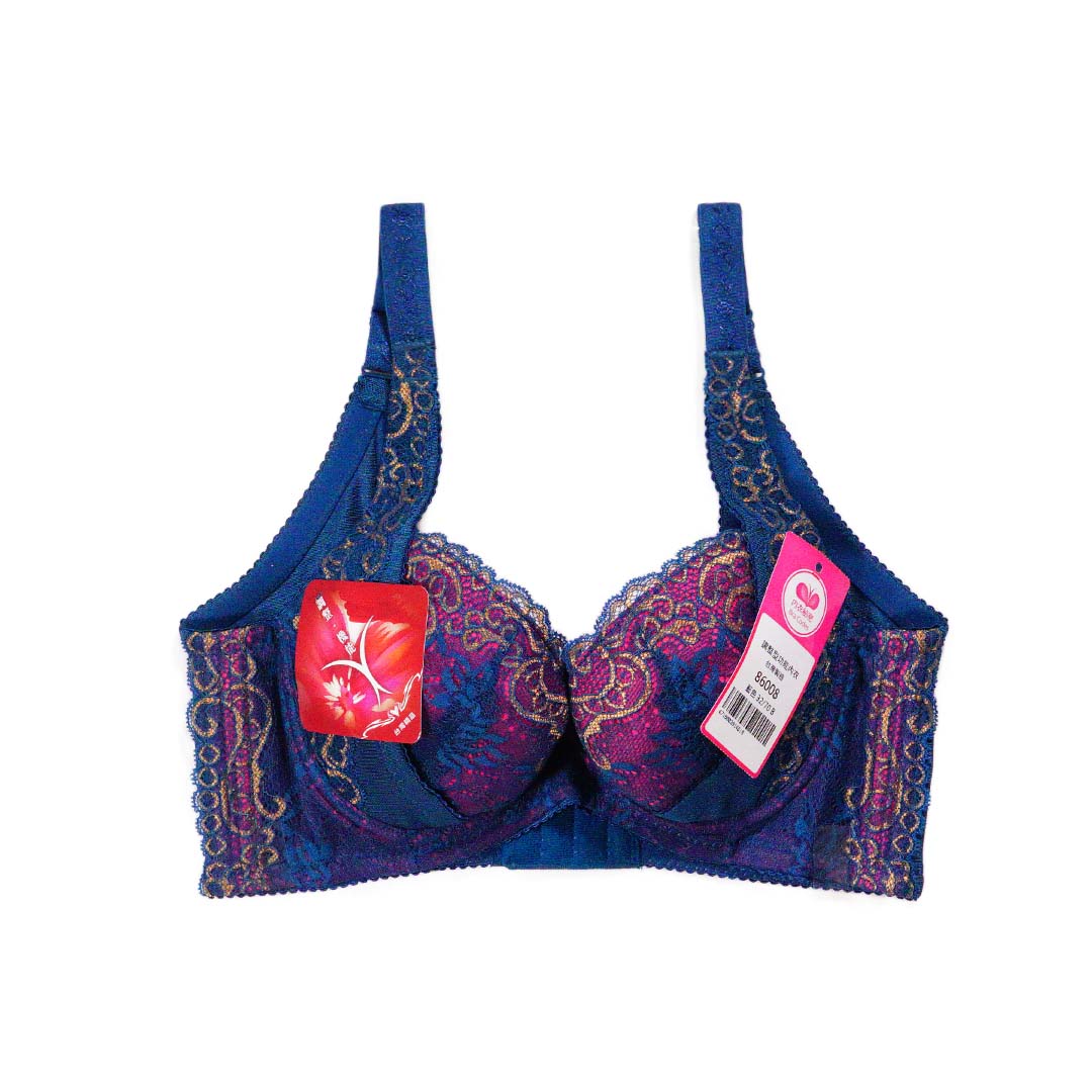 奢華撞色調整型內衣 - 鋼圈